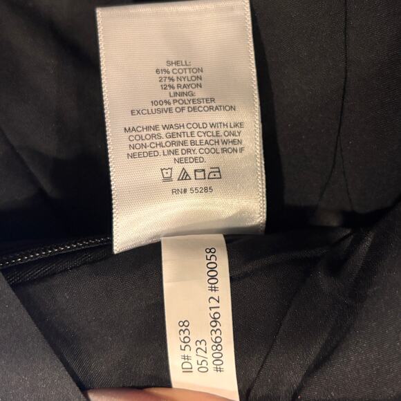 Express Cropped Corset Top Size 10 Black Lace Bustier $78 NEW Fairy Goth Witchy - Picture 7 of 8